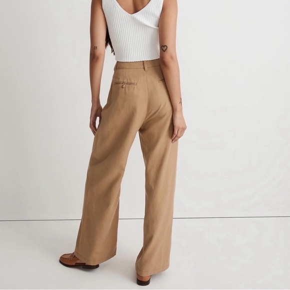 Madewell Harlow Womens Wide Leg Pants Size 8 - Picture 3 of 15